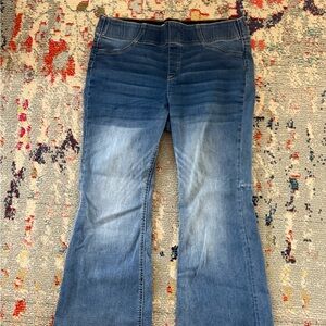 Soft Surroundings Blue Flare Jeans